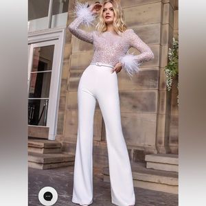 BRAND NEW Nadine Merabi jumpsuit. Size SMALL / US 4